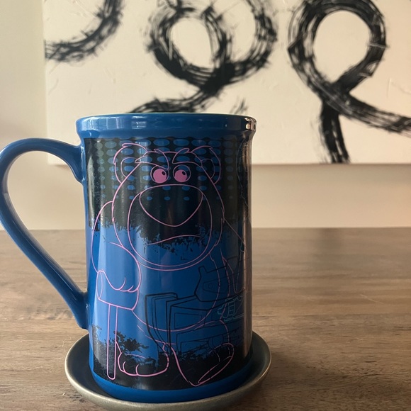 TOY STORY 3 Disney Store Heroes in Training Woody Buzz Oversized Coffee Mug Cups - Picture 3 of 7